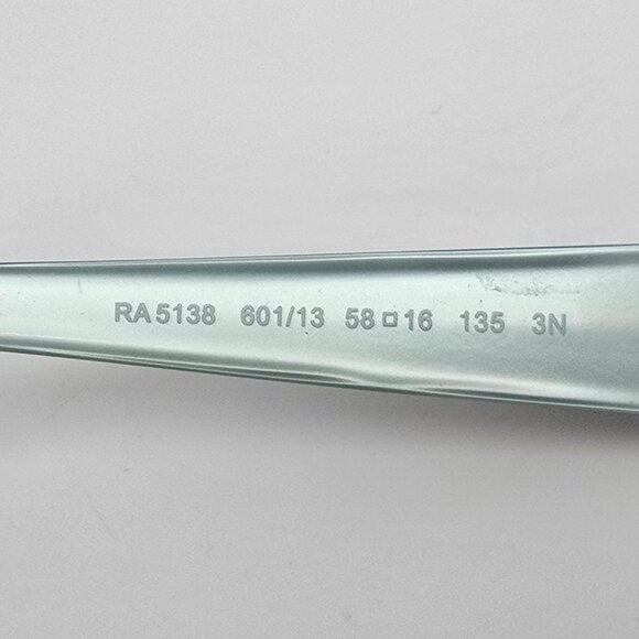 Ralph Lauren RA5138 601/13 Tortoise Gold on Tiffany Blue Sunglasses Frame 58mm - Picture 7 of 12